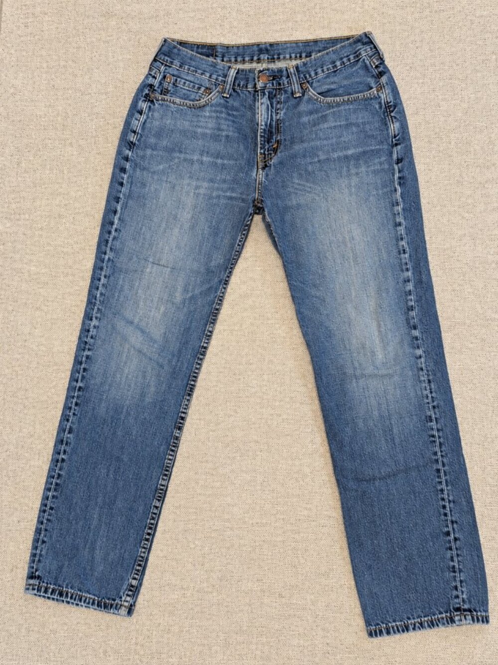 Levi’s Women’s Blue Straight Leg Jeans Size L